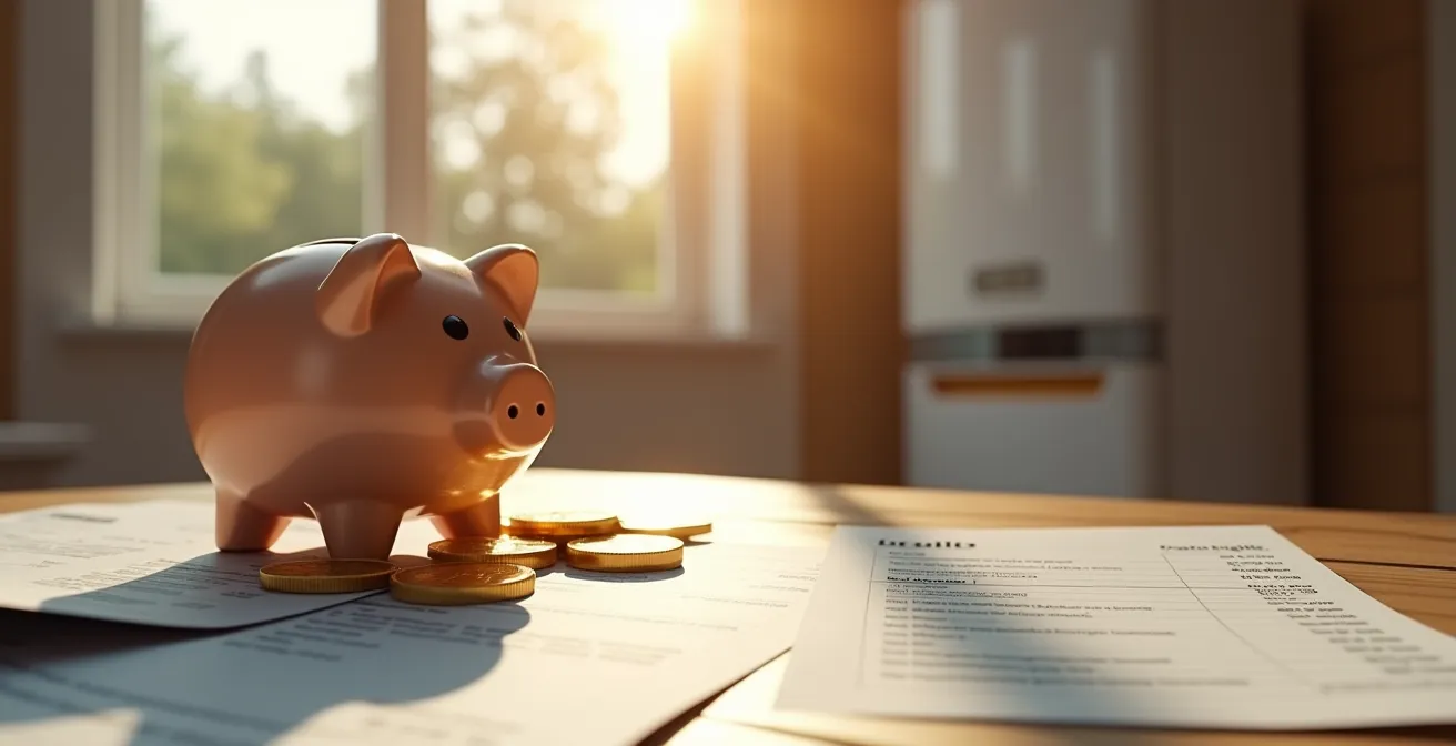 Calcul des économies réalisées grâce à l'entretien régulier d'une chaudière